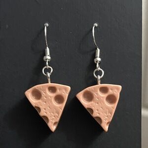 Cheese Slice Earrings
